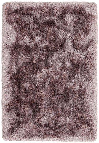 Plüschiger Shaggy-Teppich für Wohnzimmer und Schlafzimmer, Hochflor, dick, flauschig, handgefertigt, fusselfrei, seidig, schimmernd, glänzend, einfarbig, Hochflor-Teppich