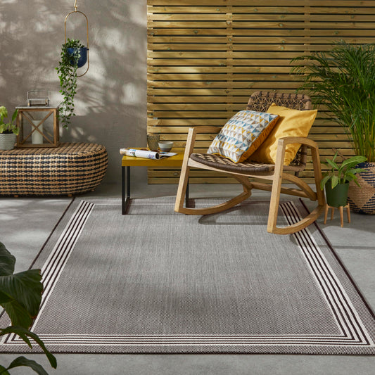Outdoor Rugs TRZ02 Black