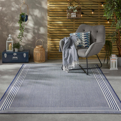 Outdoor Rugs TRZ02 Blue