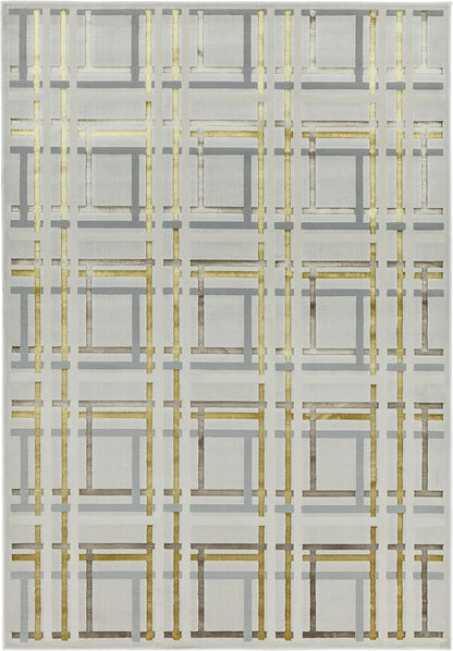 Aurora Rugs - Abstract Living Room Rug with Silky Shimmer Effect | Luxury Marble Designs in 20 Styles