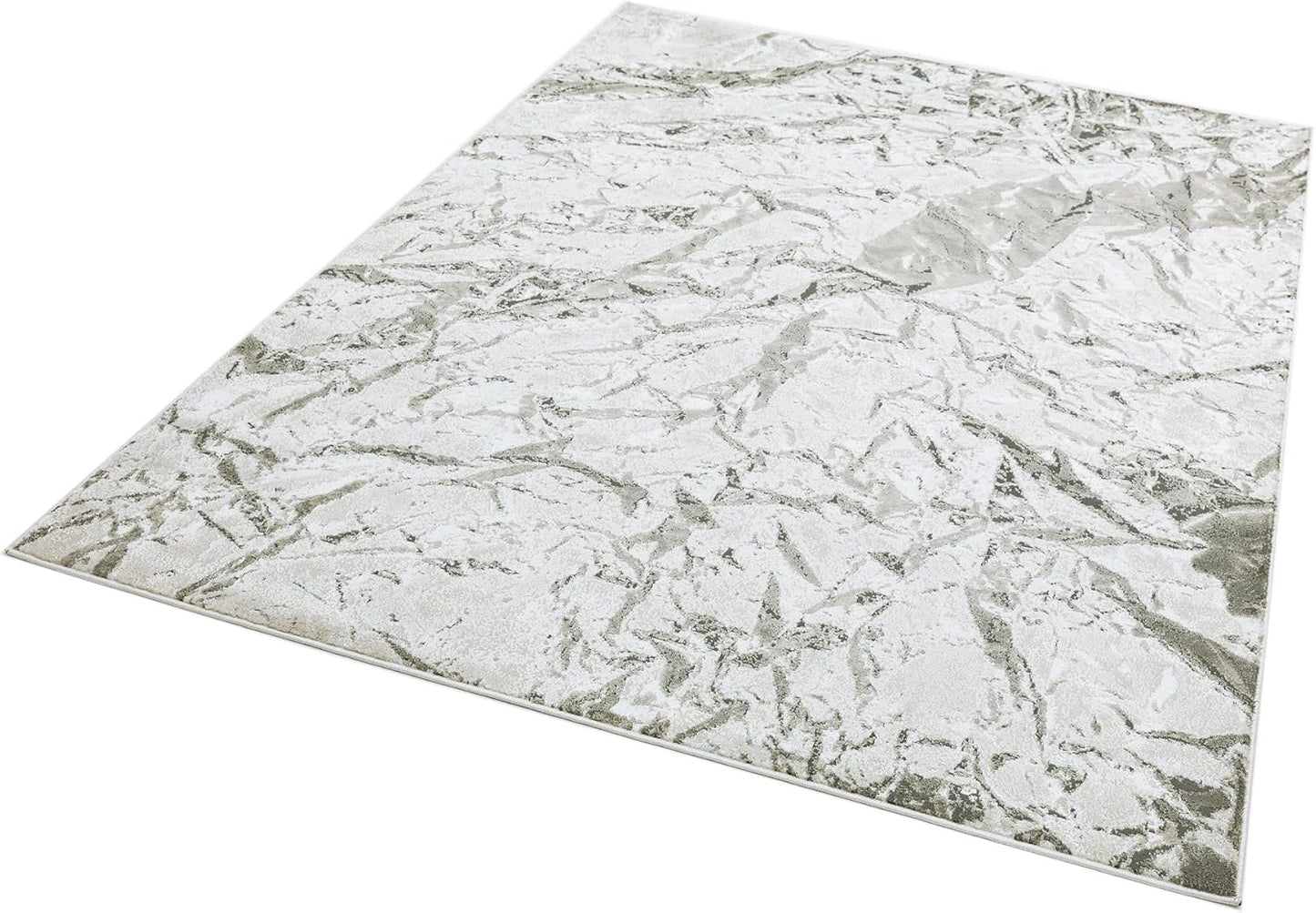 Aurora Rugs - Abstract Living Room Rug with Silky Shimmer Effect | Luxury Marble Designs in 20 Styles