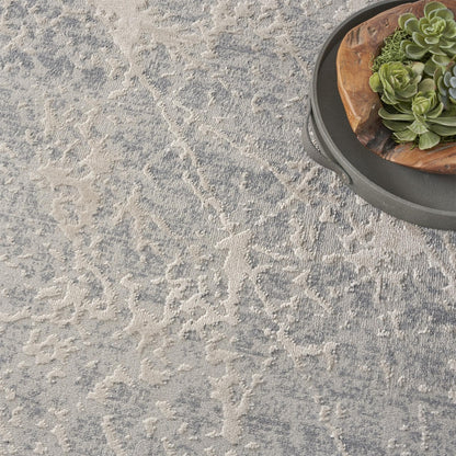 Exhale Rug for Living Room, Bedroom, Dining Room Modern Abstract Marble Distressed Look Soft Cosy Rug