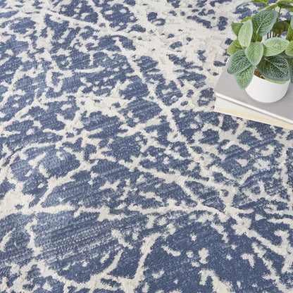 Exhale Rug for Living Room, Bedroom, Dining Room Modern Abstract Marble Distressed Look Soft Cosy Rug