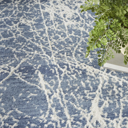 Exhale Rug for Living Room, Bedroom, Dining Room Modern Abstract Marble Distressed Look Soft Cosy Rug