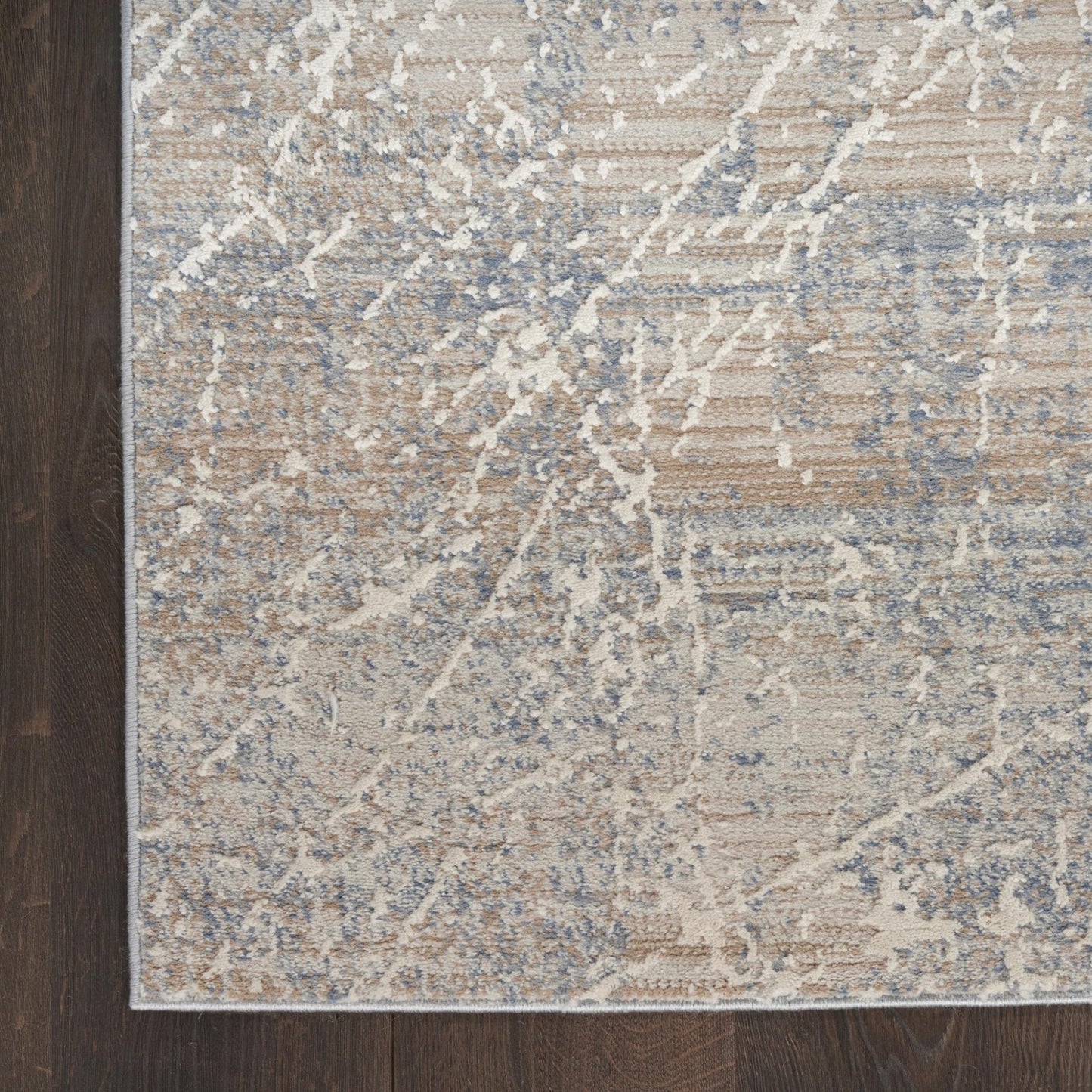 Exhale Rug for Living Room, Bedroom, Dining Room Modern Abstract Marble Distressed Look Soft Cosy Rug