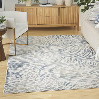 Exhale Rug for Living Room, Bedroom, Dining Room Modern Abstract Marble Distressed Look Soft Cosy Rug
