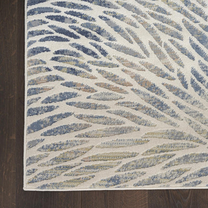 Exhale Rug for Living Room, Bedroom, Dining Room Modern Abstract Marble Distressed Look Soft Cosy Rug