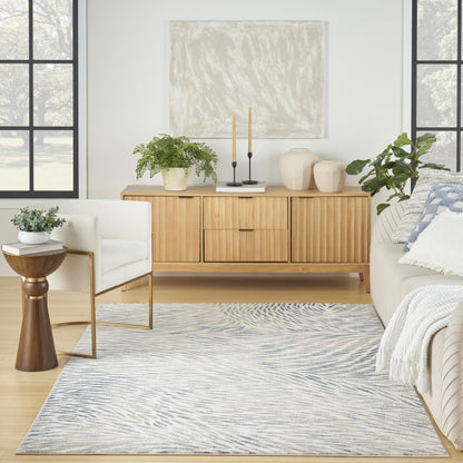Exhale Rug for Living Room, Bedroom, Dining Room Modern Abstract Marble Distressed Look Soft Cosy Rug