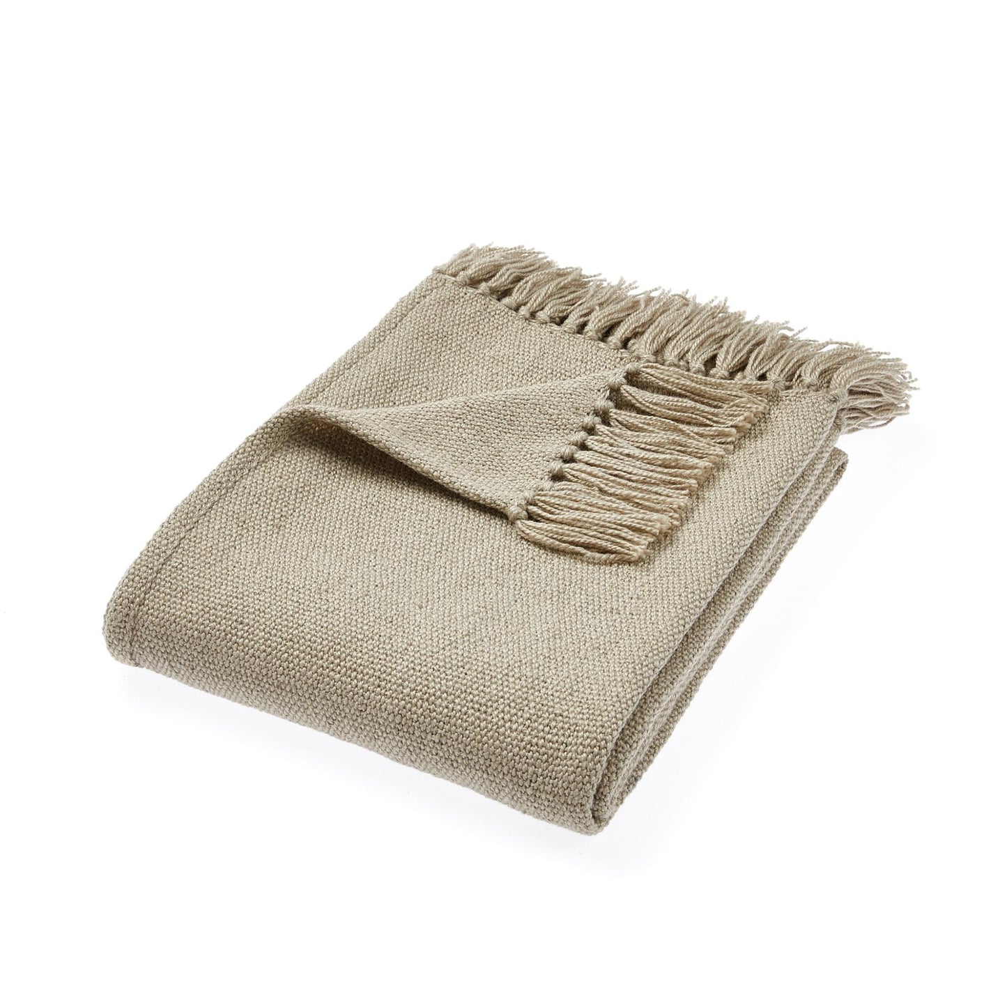 Hug Rug Woven Plain Throw Plain Blanket Bed Sofa Chair Cover in 130 x 180 cm