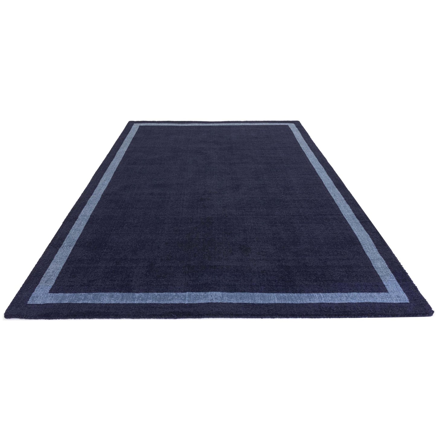 Albi Navy Blue – Bold Minimalist Elegance and Natural Wool Luxury