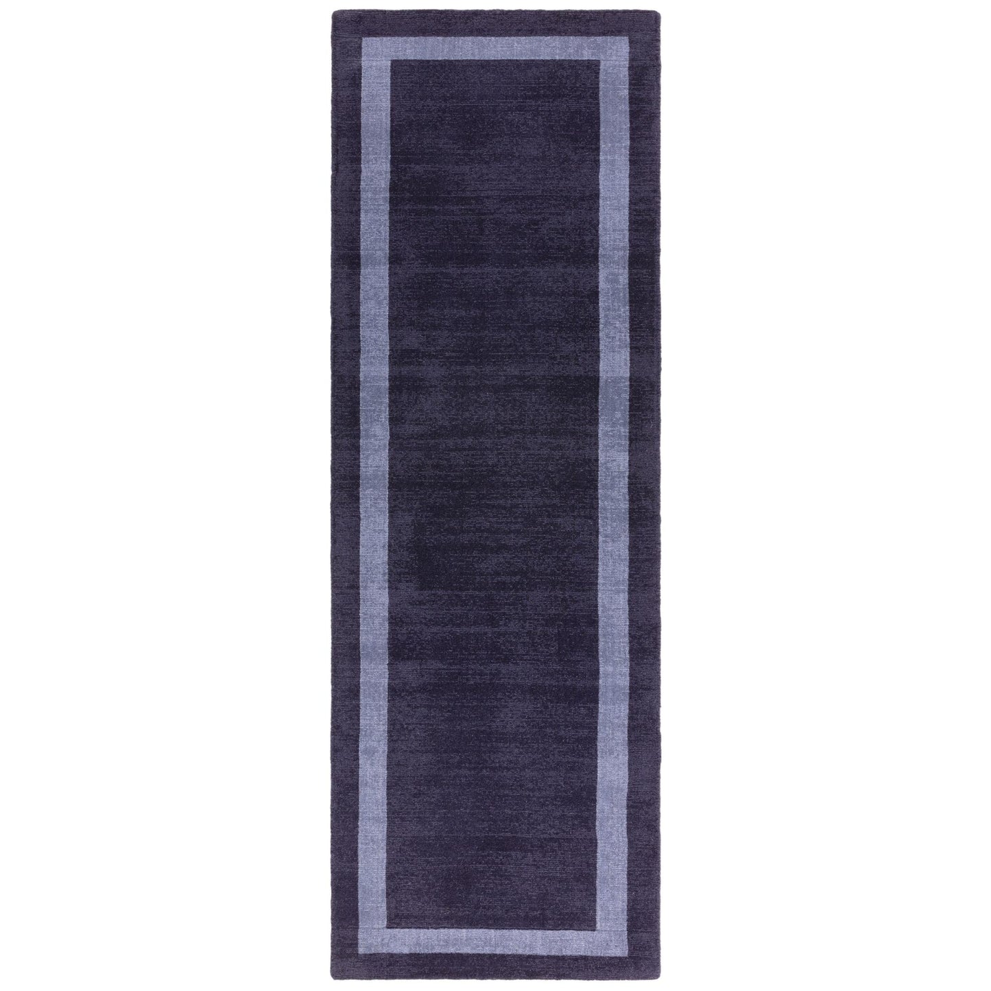 Albi Navy Blue Runner – Bold Minimalist Elegance and Natural Wool Luxury