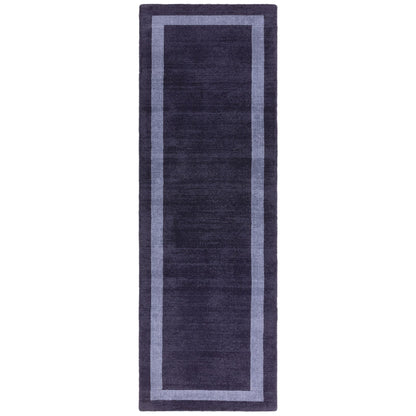 Albi Navy Blue Runner – Bold Minimalist Elegance and Natural Wool Luxury