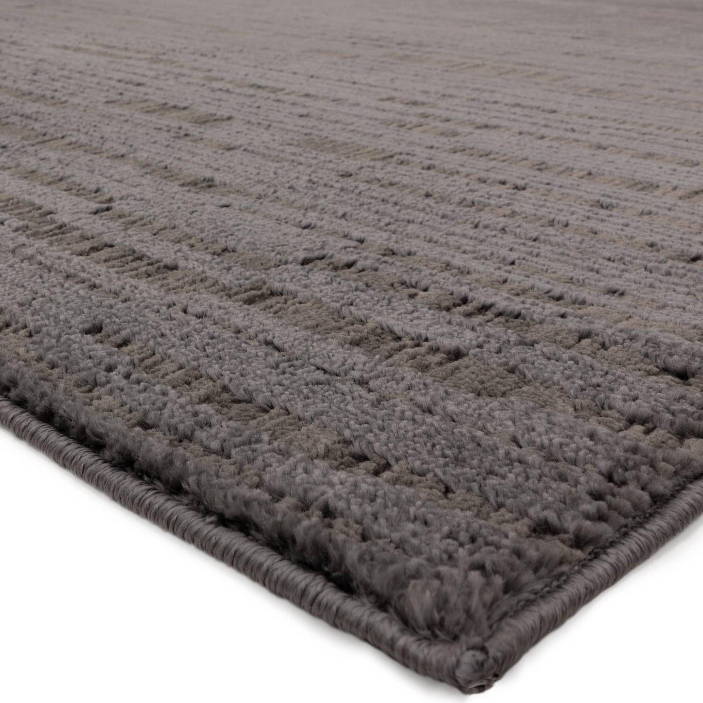 Axel AX07 Modern Striped Chevron Charcoal Rug – Durable & Soft Urban Style