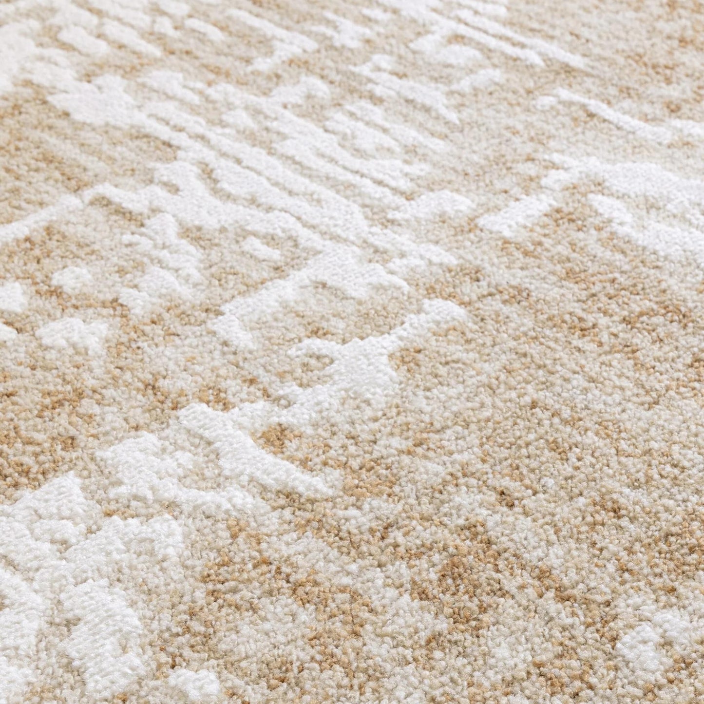 Anders AN02 Beige Natural Shimmer – Modern Boho Elegance and Silky Abstract Sophistication