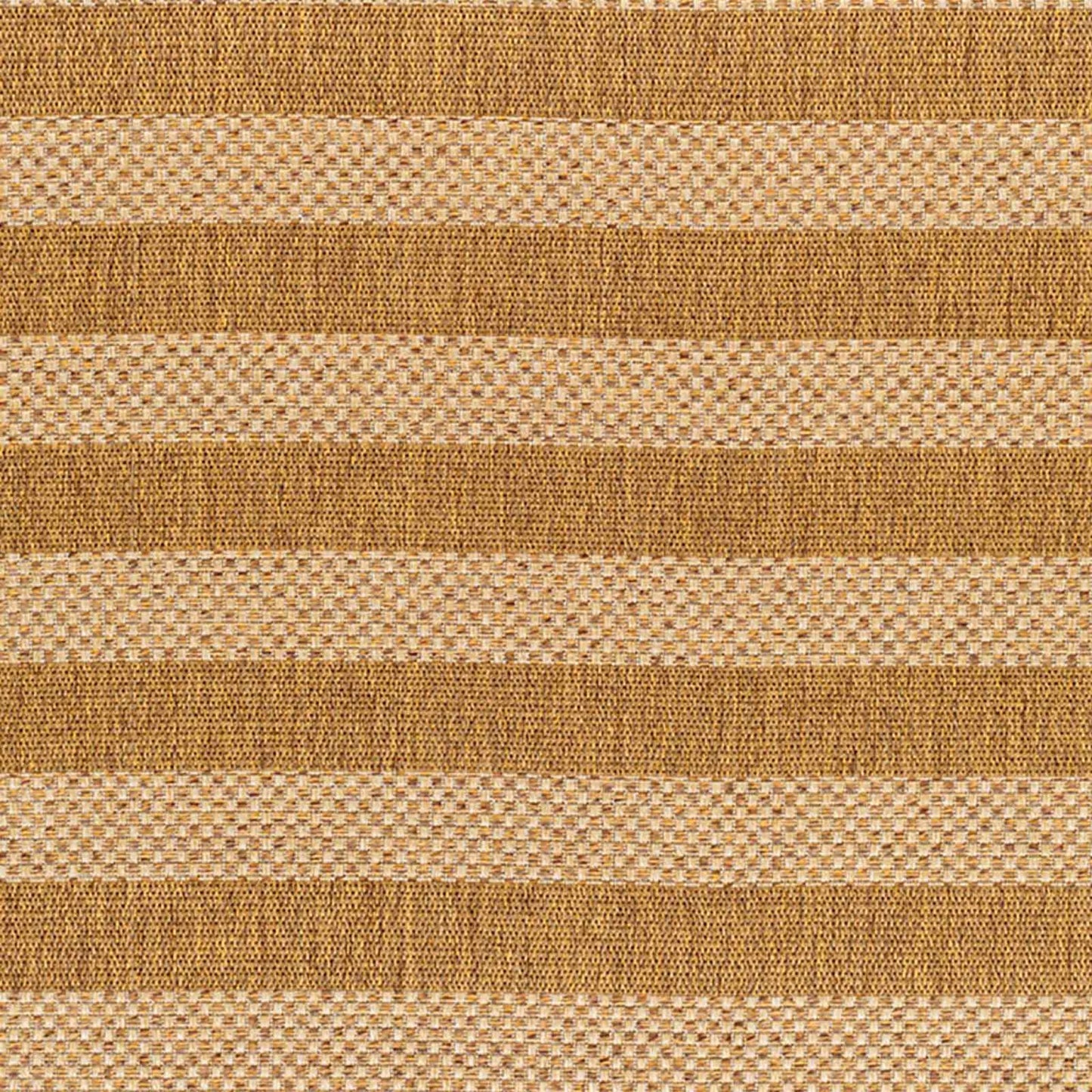Pismo Beach PMB2302 Modern Striped Brown Indoor & Outdoor Flatweave Rug