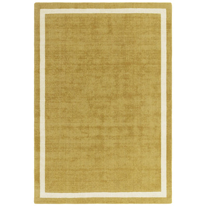 Albi Ochre Yellow – Bold Minimalist Elegance and Natural Wool Luxury