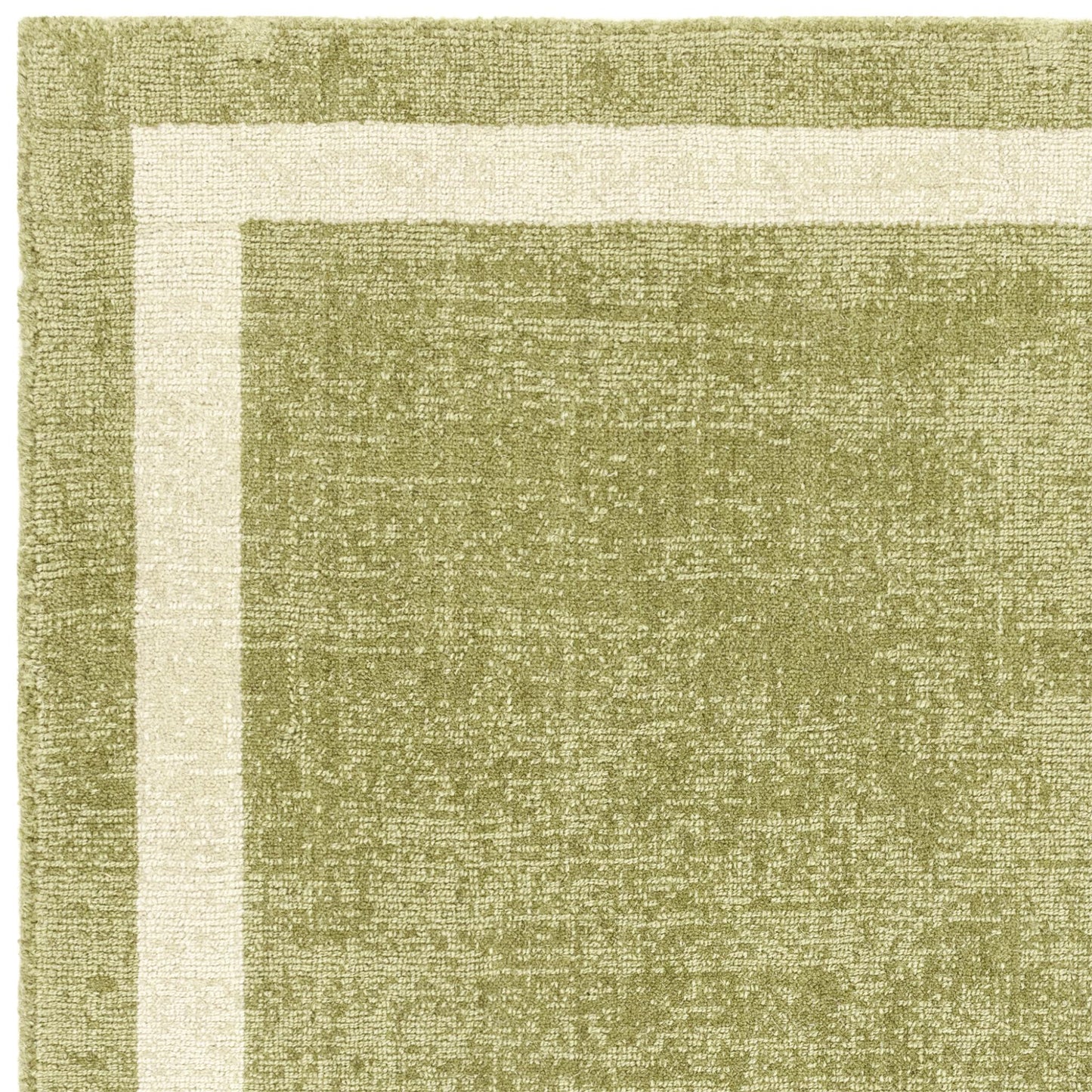 Albi Green Runner – Bold Minimalist Elegance and Natural Wool Luxury