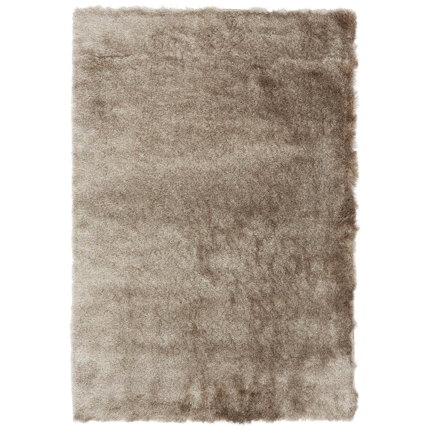 Whisper Shaggy Rug Silky Shiny Soft High Pile Plush Rug in Mocha – Luxurious Softness & Warm Neutral Elegance