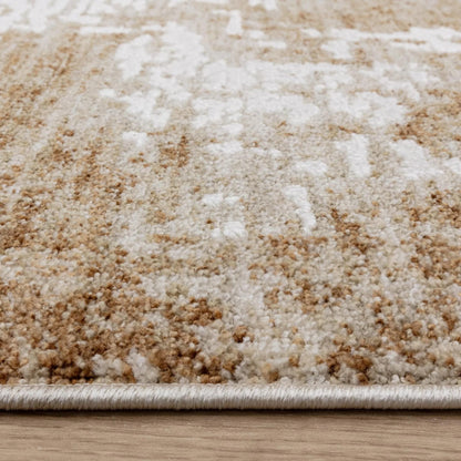 Anders AN02 Beige Natural Shimmer – Modern Boho Elegance and Silky Abstract Sophistication
