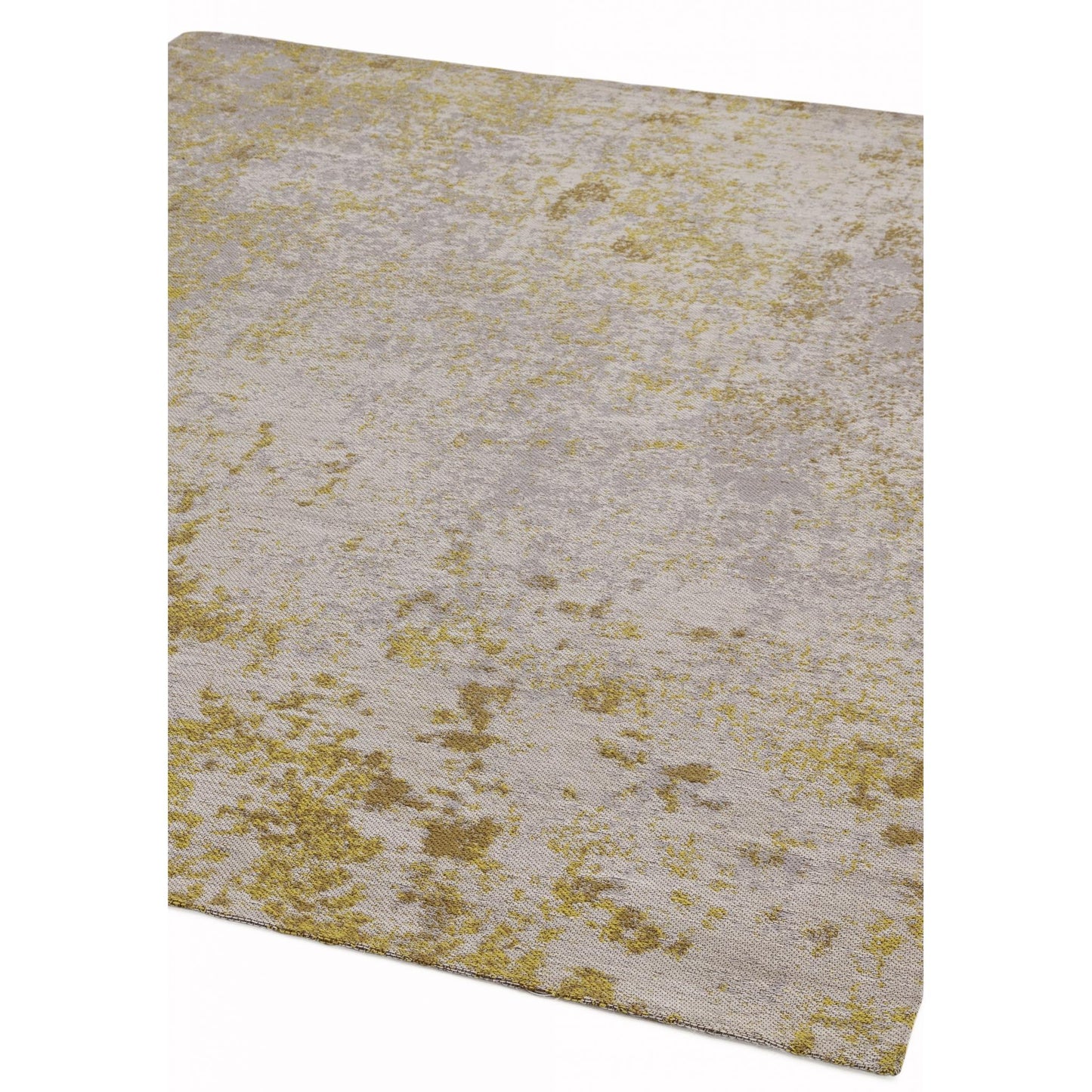 Dara  Abstract Ochre Modern Indoor & Outdoor Flatweave Rug