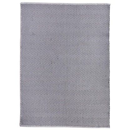 Hug Rug Recycled Washable Rug – Denim Blue – Indoor Outdoor Reversible Herringbone Rug