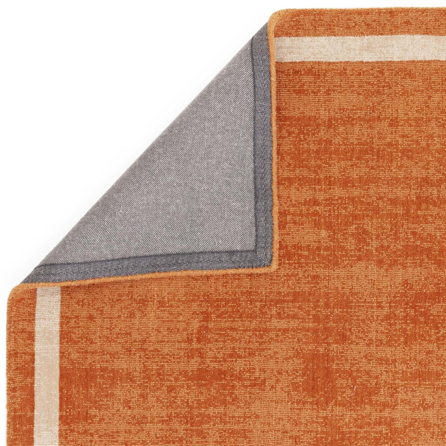 Albi Orange Runner – Bold Vibrant Elegance and Natural Wool Luxury