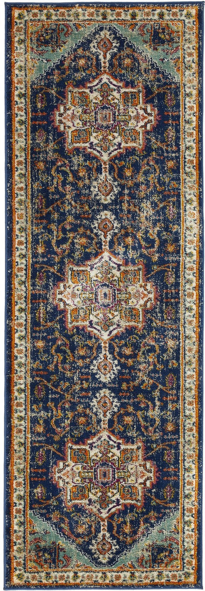 Origins Granada Traditional Bordered Rug & Hallway Runner in Emerald