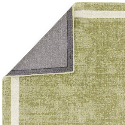Albi Green Runner – Bold Minimalist Elegance and Natural Wool Luxury