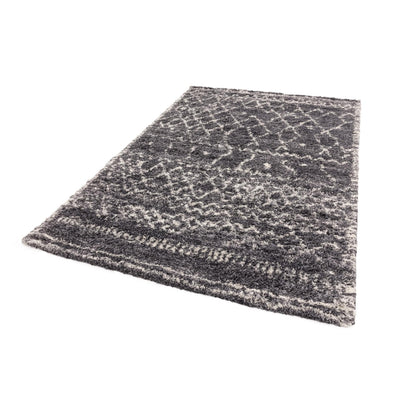 Alto AL05 Grey Cream – Bold Moroccan Intrigue and Soft Shaggy Comfort