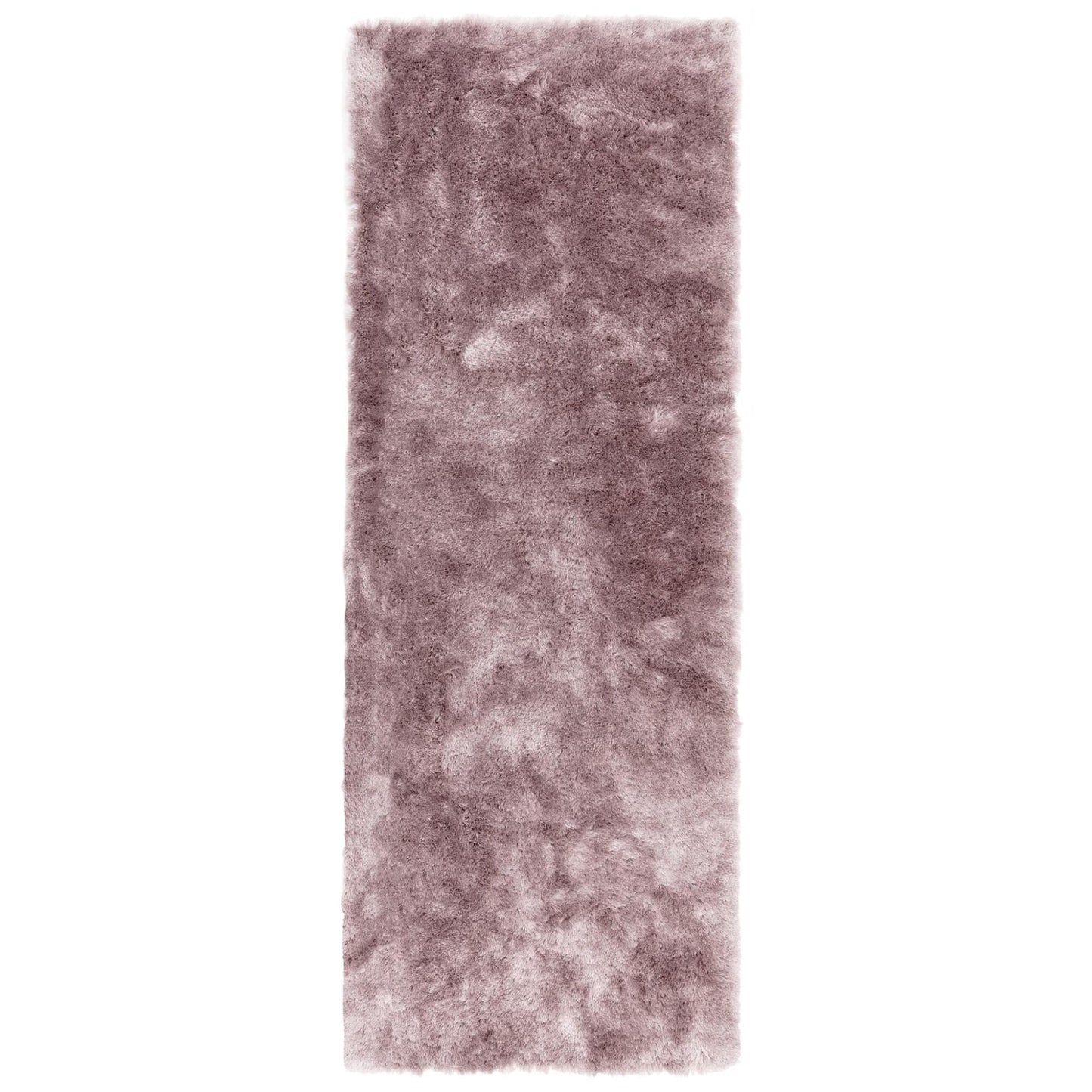 Whisper Shaggy Rug Silky Shiny Soft High Pile Plush Rug in Pink – Luxurious Softness & Modern Glamour