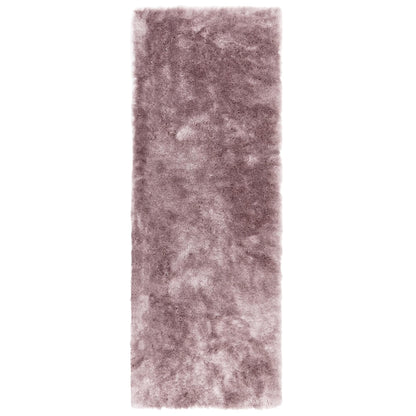 Whisper Shaggy Rug Silky Shiny Soft High Pile Plush Rug in Pink – Luxurious Softness & Modern Glamour