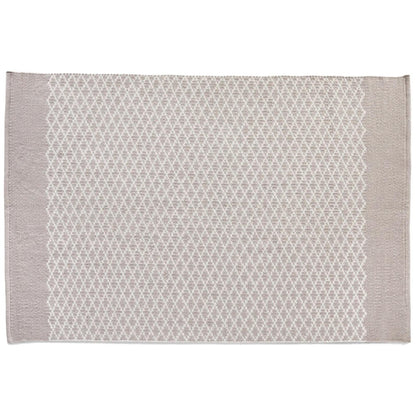 Hug Rug Woven Trellis Washable Indoor Outdoor Rug Natural