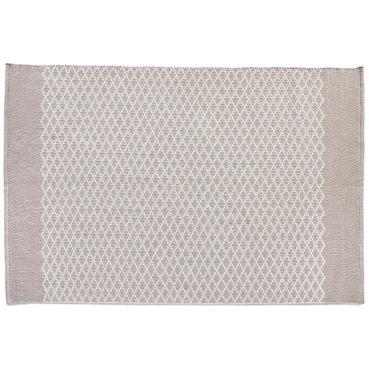 Hug Rug Woven Trellis Washable Indoor Outdoor Rug Natural