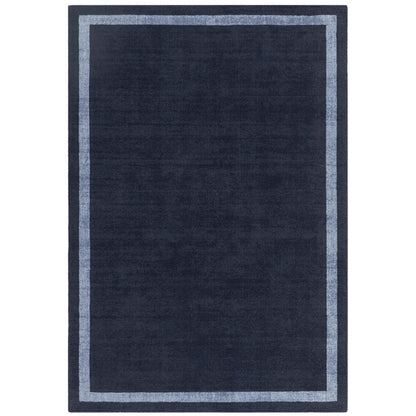 Albi Navy Blue – Bold Minimalist Elegance and Natural Wool Luxury